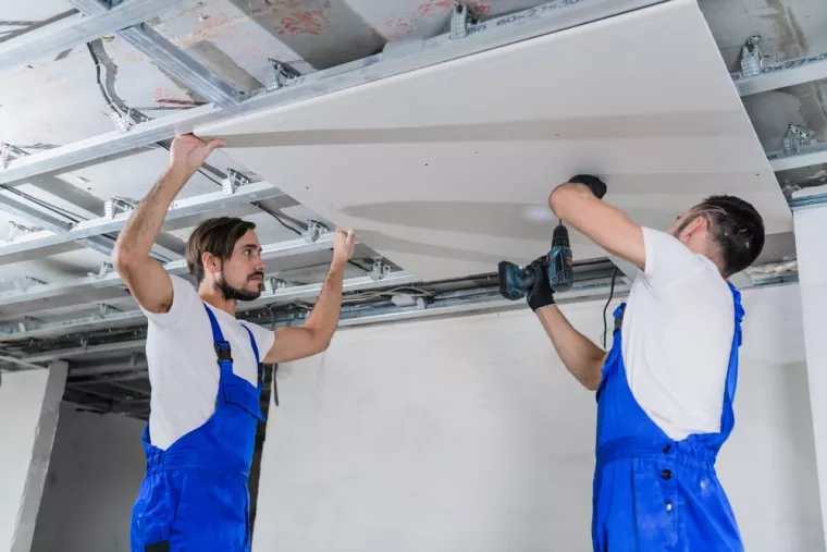 Combien de temps faut-il pour installer un faux plafond en placo ?, Béthune, O’Ptits Travaux