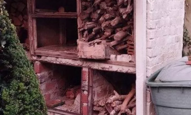 Installation d'abri à bois, Béthune, O’Ptits Travaux